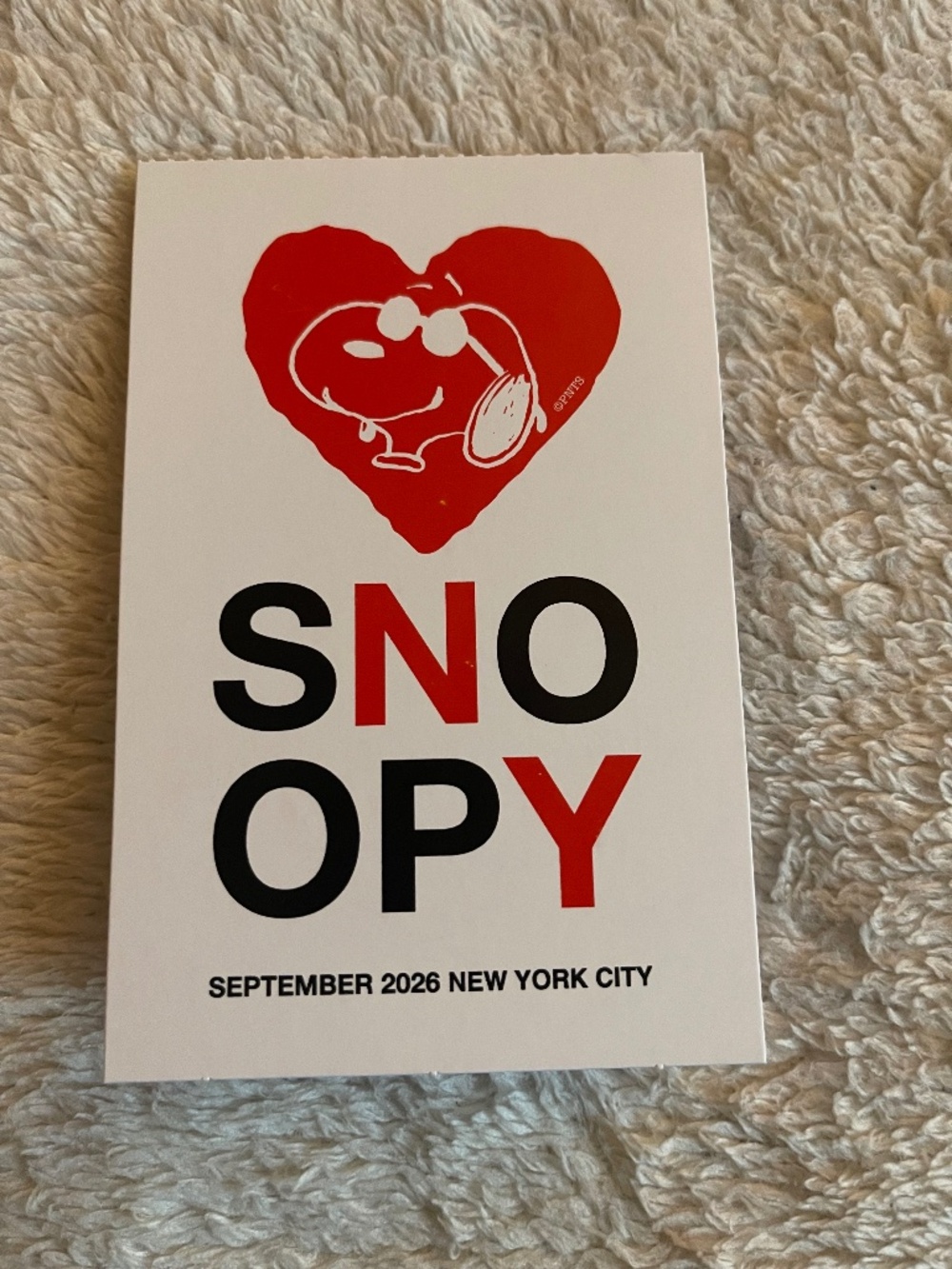 Snoopy In Fashion NYC Mini Prints